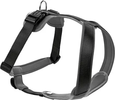 Produktbild von Famanu Hüfttasche Nylon mit Neoprenpolsterung - Schwarz-Grau M (53-65)