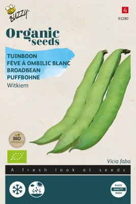 Produktbild von Buzzy Organic Puffbohnen Witkiem -  - Ca. 15 gr