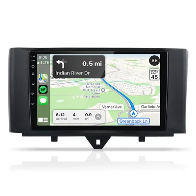 Produktbild von Android15 carplay android auto 2+64G Geeignet Für Mercedes benz Smart Fortwo 451 2010-2015 Autoradio GPS Navi WIFI SWC DAB+ BT USB
