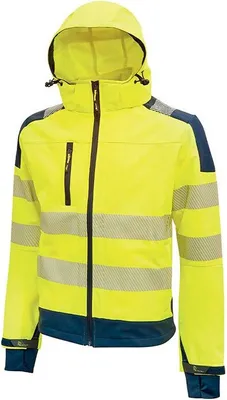 Produktbild von U-Power Jacke Miky, Farbe:yellow fluo, Größe:4XL