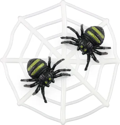 Produktbild von RAPPA Spinnennetz mit Spinnen - Dekoration für Halloween
