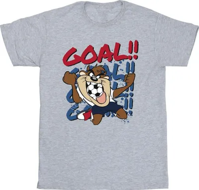 Produktbild von Looney Tunes - "Goal Goal Goal" T-Shirt für Herren BI36266 (3XL) (Grau)