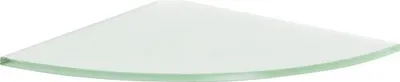 Produktbild von Glas-Regalboden Corner B 25 x T 25 x H 0,8 cm, satiniert