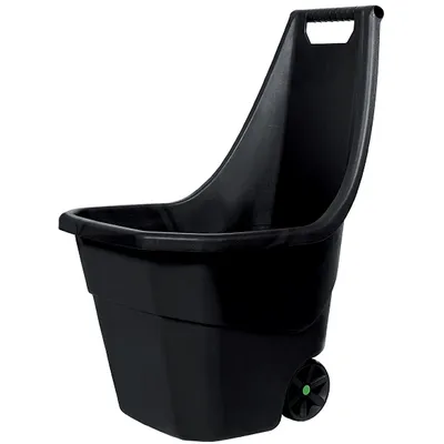 Produktbild von nabbi Kunststoff-Gartenwagen IWO55C 55 l - schwarz