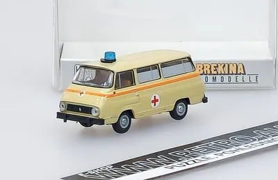 Obrázok produktu pre Škoda 1203 Ambulance (1969) Brekina 1:87