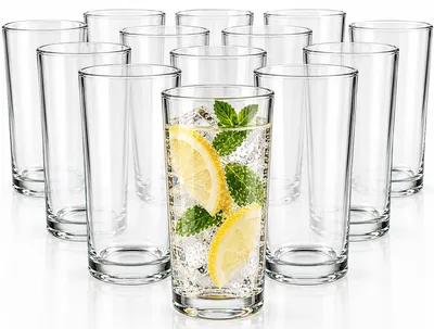 Produktbild von 12 Trinkgläser Wassergläser Saftgläser Gläser Set Gläserset Wasserglas Saftglas