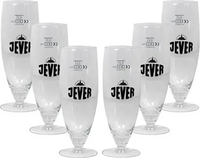 Produktbild von Jever Pokal Bierglas 0,2l - 6er Set