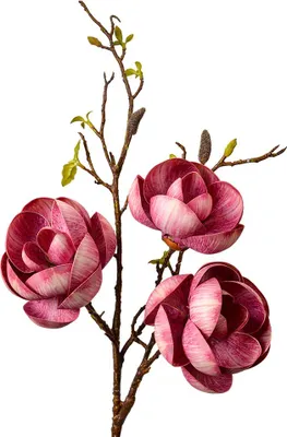 Image de Clayre & Eef fleur artificielle 106 cm rose plastique
