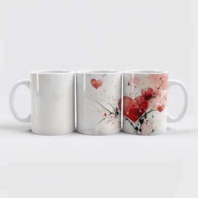 Produktbild von raxxa Premium-Tasse "Herzliebe"