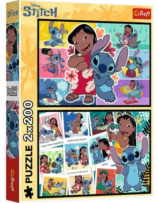 Immagine prodotto di PUZZLE 2x200 La gioiosa vita di Stitch / Disney 13334