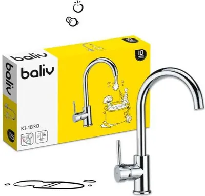 Produktbild von baliv Küchenarmatur KI-1830 Chrom