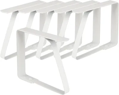 Produktbild von große Tischdeckenklammern aus Edelstahl, 8 x 7 cm, Tischdeckenklammern für dicke Tische von 0 bis 7 cm, für Gartentische, Restaurants, Esszimmer, Partys, Hochzeiten