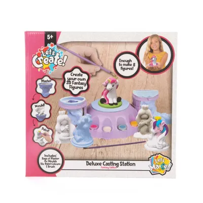 Produktbild von Lets Create! Gipsstation Einhorn Deluxe