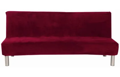 Produktbild von Sofabezug 3 sitzer ohne armlehne -  Sofahusse Stretch Bettcouch Schonbezug Einfarbig