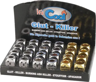 Produktbild von Glutkiller Würfel – Gluttöter für Zigaretten – 2er Set – Sicher und praktisch