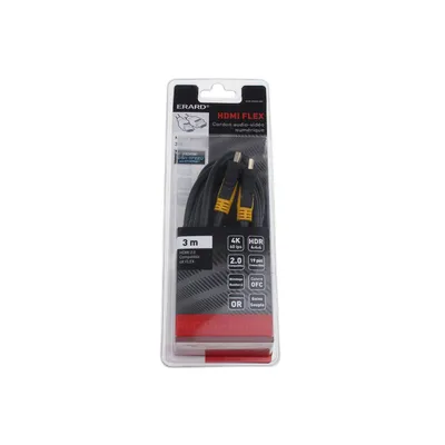 Obrázok produktu pre ERARD - HDMI - KÁBEL - 4K FLEX - Ultra HD - 3 m - 726831