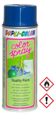 Produktbild von DUPLI-COLOR Kunstharzlackspray, enzianblau glänzend, 400 ml