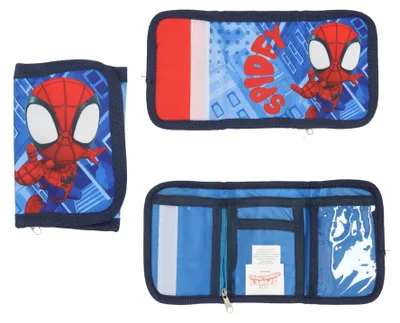 Produktbild von Spiderman Spidey Geldbörse robust farbenfroh kompakt und leicht 26 x 13 cm