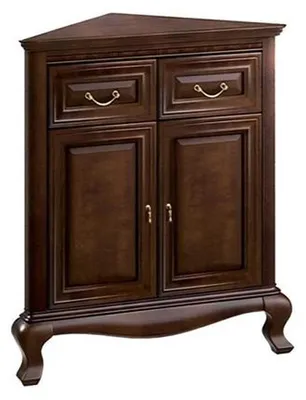 Produktbild von Eckkommode Servierkommode Vorratsschrank Servierschrank Schrankbuffet