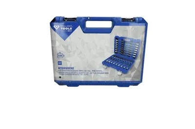 Immagine prodotto di BRILLIANT TOOLS Set di bussole da 1/2" 32 pezzi profilo RIBE - BT022032