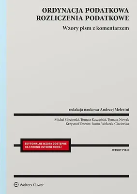 Image de Ordynacja podatkowa. Rozliczenia podatkowe. Wzory pism z komentarzem
