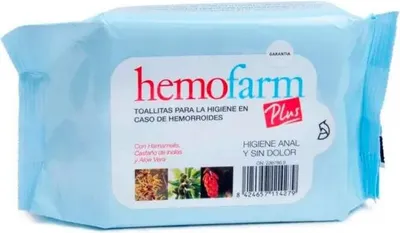 Produktbild von Hemofarm Plus Tücher 40 Stk