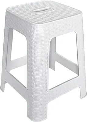 Produktbild von Hega Hogar Sitz-/Stufenhocker - weis - Kunststoff - 37x45cm