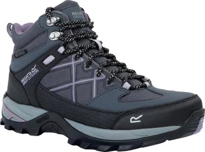 Image de Regatta - Bottes de randonnée pour femmes "Samaris III" RG10015 (40 UE) (Gris moyen/Sauge violette)
