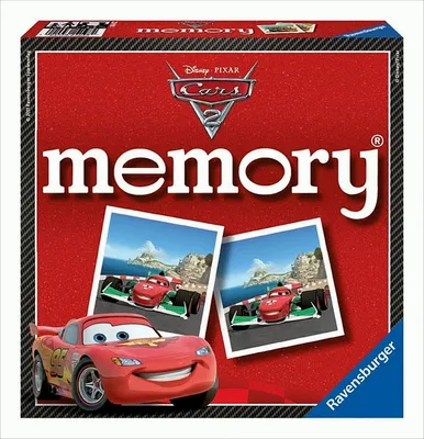 Produktbild von Ravensburger Grand memory: Cars 2, Brettspiel, Lernen, 4 Jahr(e), Familienspiel