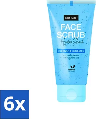 Produktbild von Sence - Alle Hauttypen - Gesichtspeeling - Peeling - 150 ml - Vorteilspack - 6 Stücke