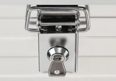Produktbild von Enders Steckschloss-Set für Aluminiumbox silber
