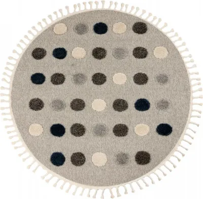 Immagine prodotto di 133x133 (diametro) cerchio Tappeto per bambini My Fano 394 Dots cerchio