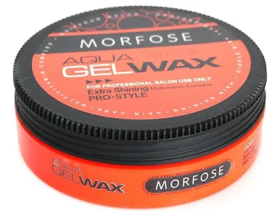 Produktbild von MORFOSE_Professional Aqua Hair Gel Wax Extra Shining nabłyszczający wosk żelowy do włosów Melon 175ml
