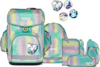 Produktbild von Ergobag Schulranzen-Set CUBO LIGHT ZauBärwelt 6-teilig