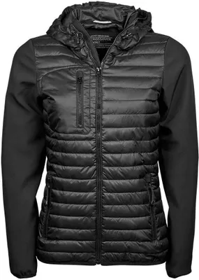 Image de Tee Jays - Veste à capuche pour femme PC5425 (3XL) (Noir)