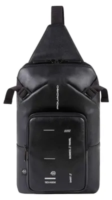 Image de Sac à dos à une épaule Piquadro Ca4929s106 Noir Peau