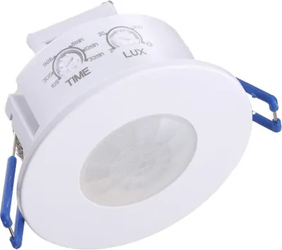 Image de HOFTRONIC - Détecteur de mouvement PIR 600 W 360° IP20 Blanc Encastré