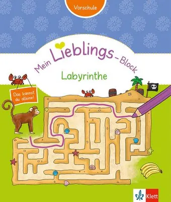 Produktbild von Klett Mein Lieblings-Block Labyrinthe