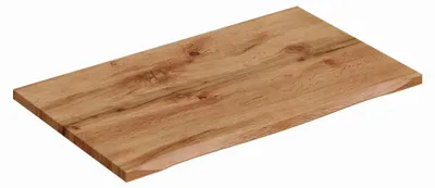 Image de Plan pour vasque NATOURA 80,6 cm en MDF couleur chêne Wotan