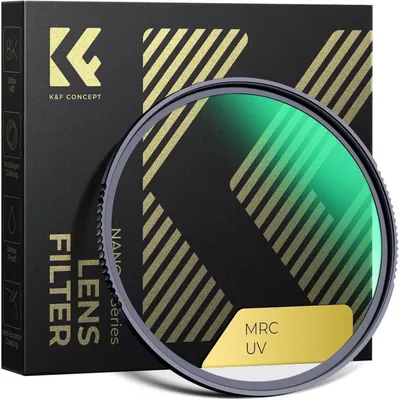 Immagine prodotto di Filtro UV da 62mm, vetro Schott B270, 28 strati, trattamento multistrato (MC), super sottile, filtro protettivo