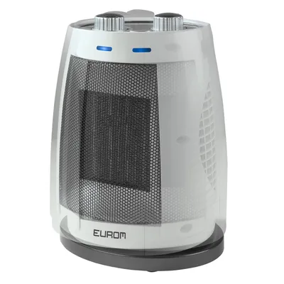 Obrázok produktu pre Euromac Safe-t-Heater 1500, Chladič / ventilátor, Podlaha, Čierna, Biela, Kov, Plast, Tlačidlá, Otočné, 1500 W