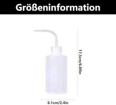 Produktbild von 3er-Set Dosierflasche, 250ml, Labor- & Pflanzenbewässerung, Kunststoff, Sprühflasche, wiederverwendbar, auslaufsicher