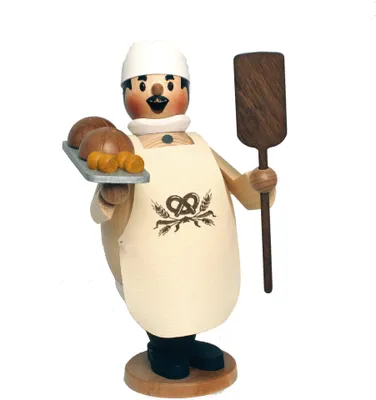 Obrázek produktu pro Kuhnert - Pravé krušnohorské kuřácké figurky, muž, muž Rachmann Max - Baker