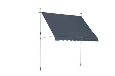 Produktbild von TrendLine Balkon-Markise 2,5 x 1,3 m grau