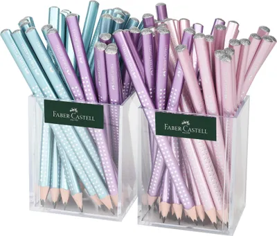 Produktbild von Faber Castell Bleistift Sparkle Jumbo Köcher