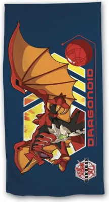 Productafbeelding van Bakugan strandlaken Dragonoio 70 x 140 cm
