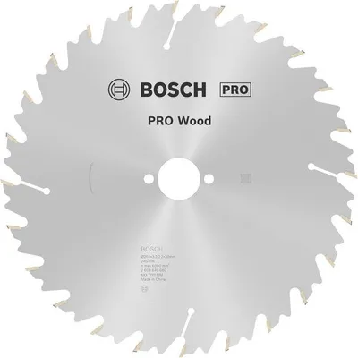 Produktbild von PRO Wood Kreissägeblatt, 250 x 3,2 x 30 mm, T24, für TKS