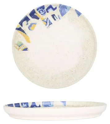 Image de Assiette à dessert en porcelaine de Kütahya - Serenita - Porcelaine - 19 cm