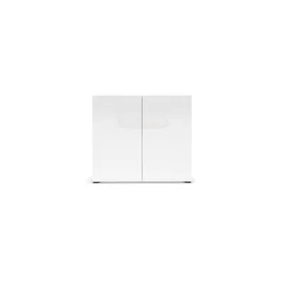 Produktbild von Sideboard >Mister< in weiss, Lack Hochglanz - 90x80x38cm (BxHxT)