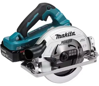 Image de Scie circulaire Ø 190 mm 2x5Ah 18V LXT ®MAKITA DHS782PT2J en coffret et chargeur double